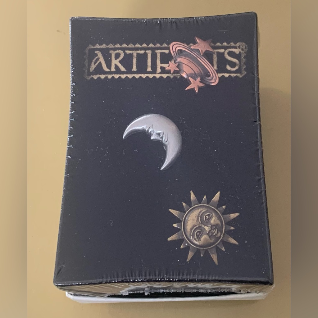 Boxed Set Of 3 Pins - Crescent Moon, Sun, Saturn With Stars